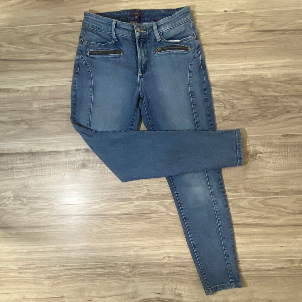 NYDJ Lift & Tuck Legging Jeans with Zipper Pocket - 4P